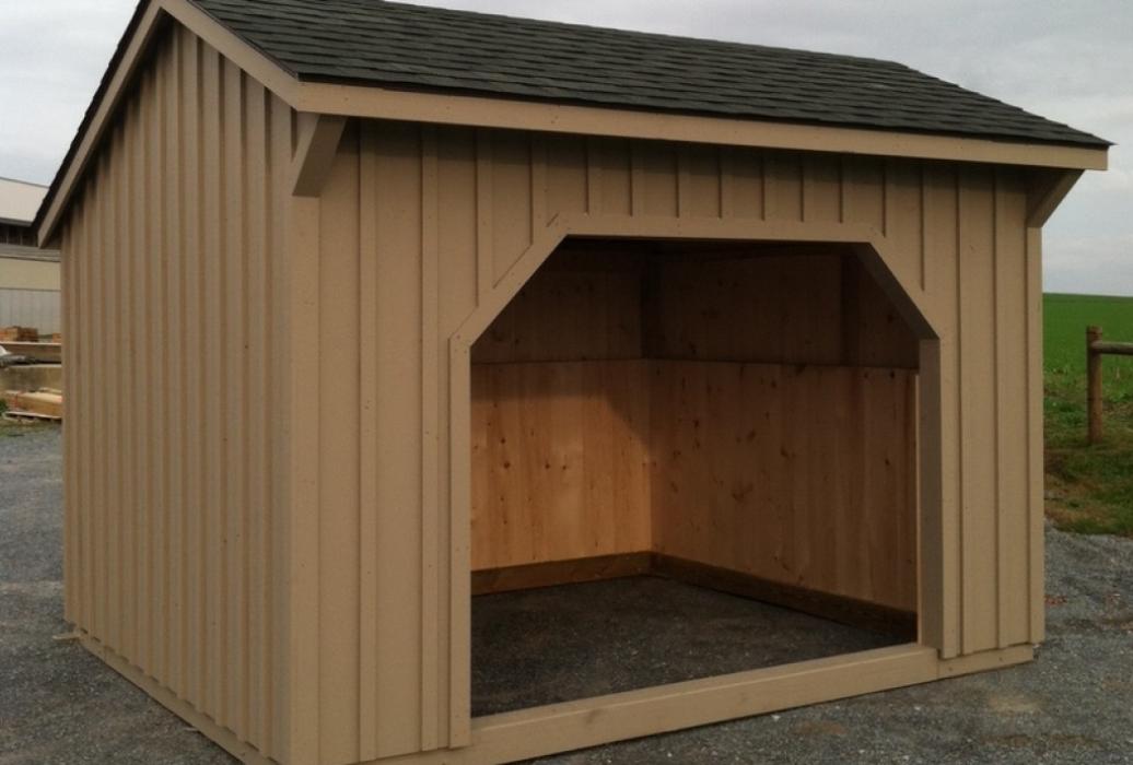 Alpaca RunIn Shed Lancaster County Barns
